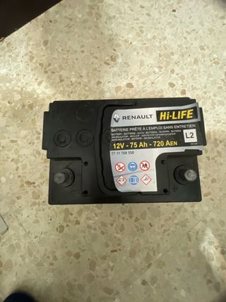Batería Renault Hi-LIFE 12V 75Ah 720A