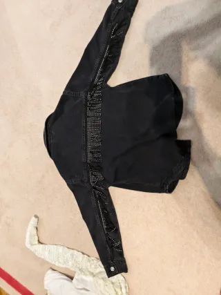 Camisa vaquera negra Zara niña Talla 9-10