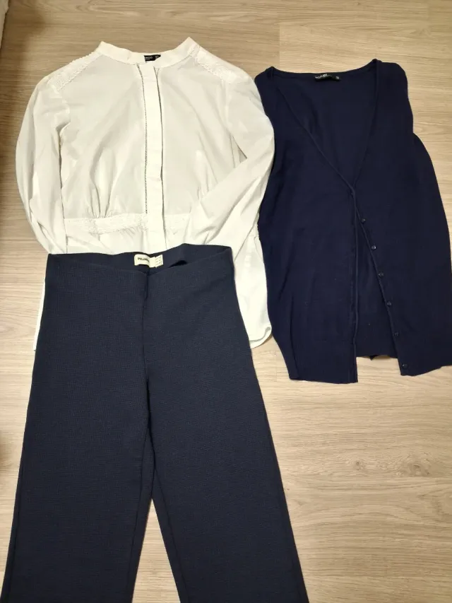 Conjunto Pantalón, Camisa y Chaqueta T.M