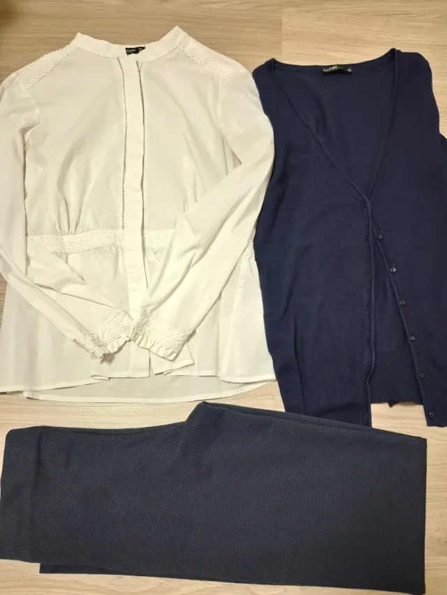 Conjunto Pantalón, Camisa y Chaqueta T.M