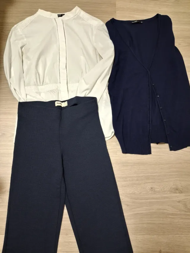 Conjunto Pantalón, Camisa y Chaqueta T.M