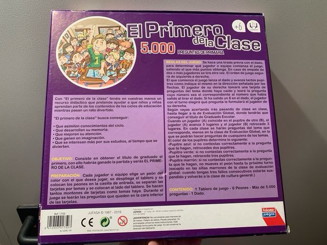 Juego de mesa El Primero de la Clase