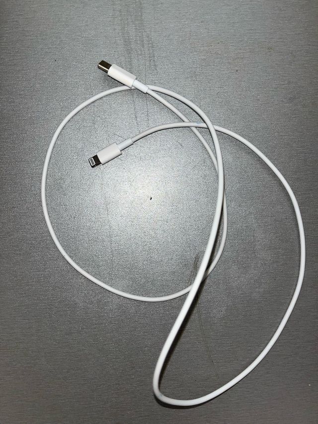 Cable USB-C a Lightning Blanco