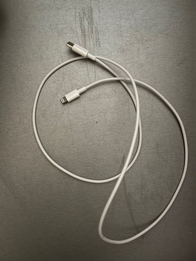 Cable USB-C a Lightning Blanco