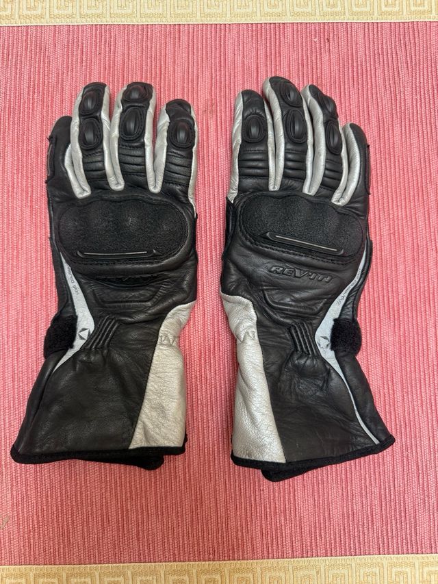 Guantes Revit Mujer Negro/Plata