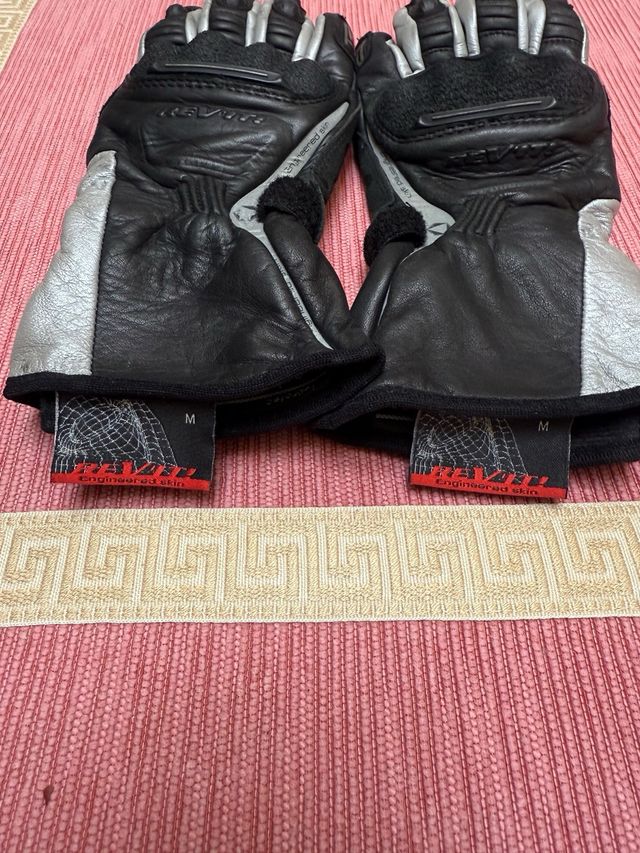 Guantes Revit Mujer Negro/Plata