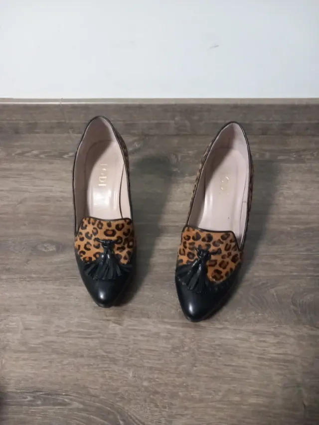 Zapatos LODI Piel Talla 37 Tacón 8cm