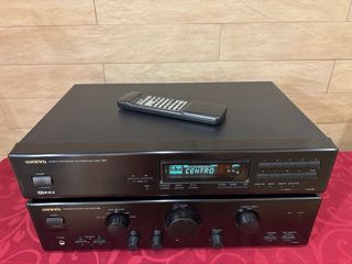 Onkyo T-4210R y A-9210 Amplificador Tuner