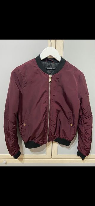 Bomber burdeos Stradivarius