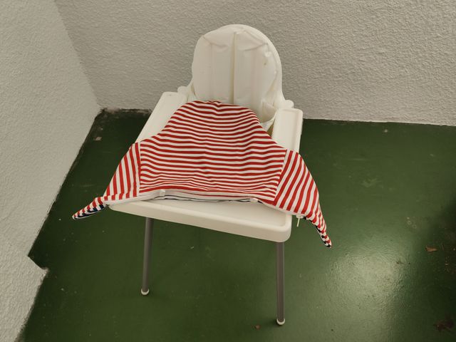 3 tronas Ikea con fundas y cojines