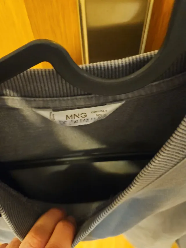 Sudadera Mango Gris con Dibujo On Road