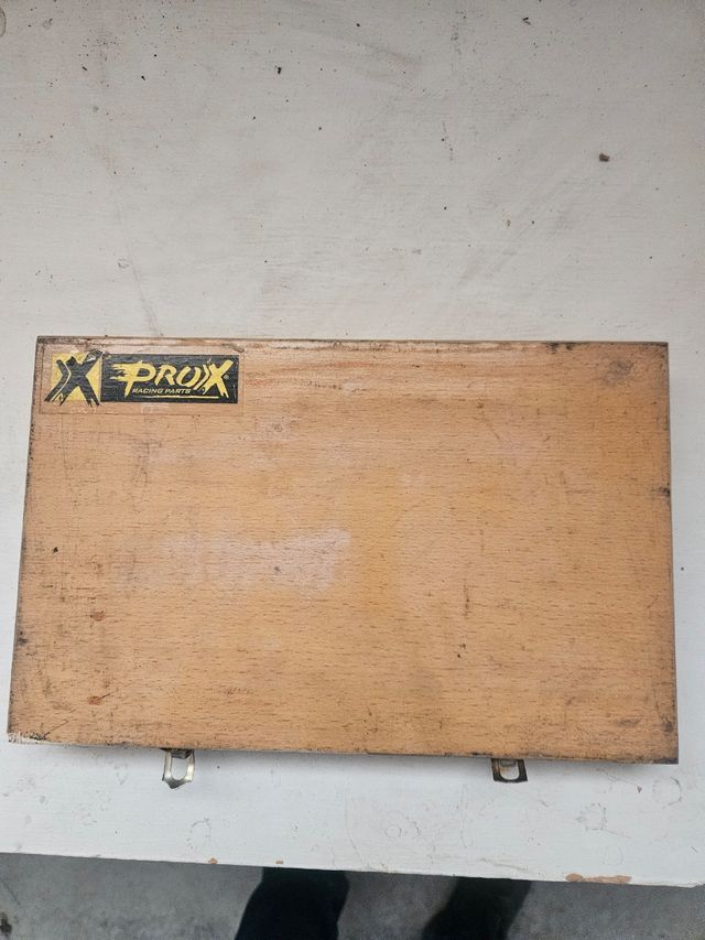 Escariadores Asientos Válvulas Caja Madera