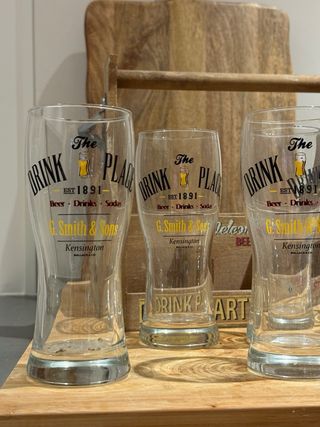 Pack 6 vasos de cerveza The Drink Place