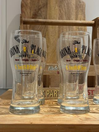 Pack 6 vasos de cerveza The Drink Place