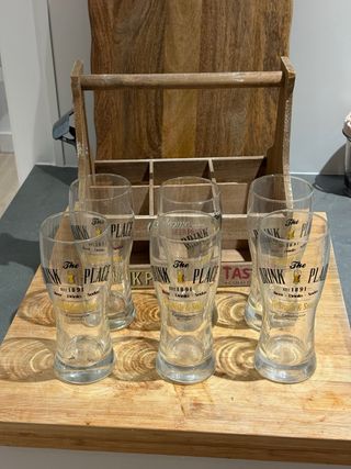 Pack 6 vasos de cerveza The Drink Place