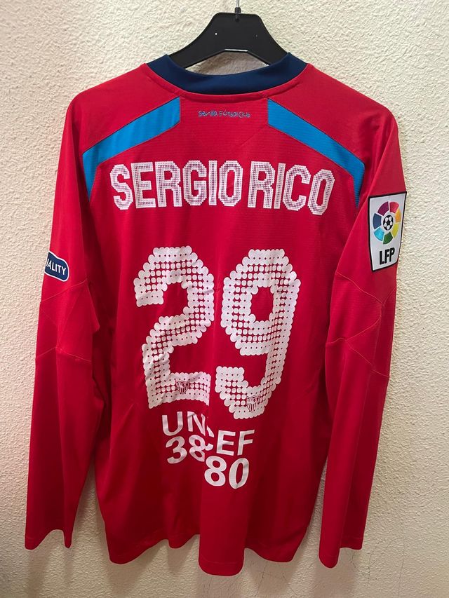 Camiseta Sergio Rico 29 Sevilla FC Matchworn