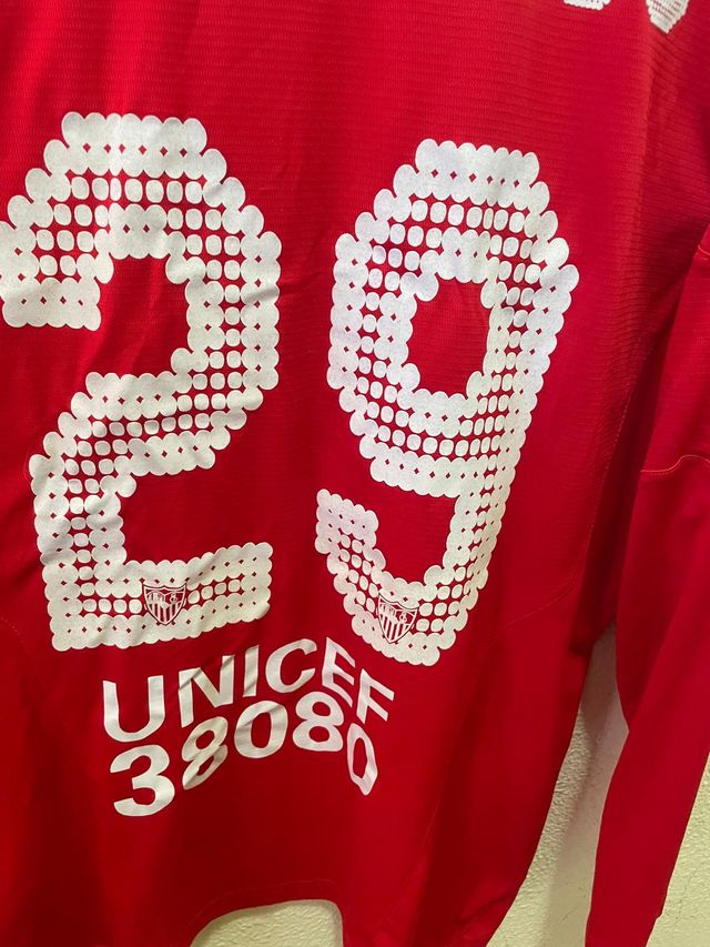 Camiseta Sergio Rico 29 Sevilla FC Matchworn