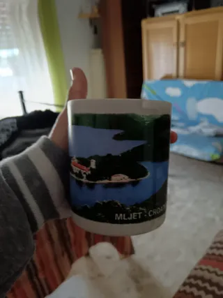 Tazza I love Romania con disegno tradizionale