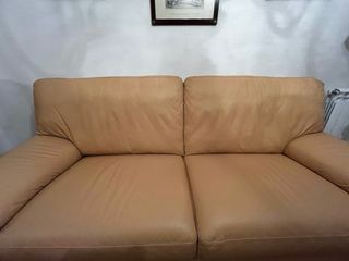Sofá 2 plazas piel sintética