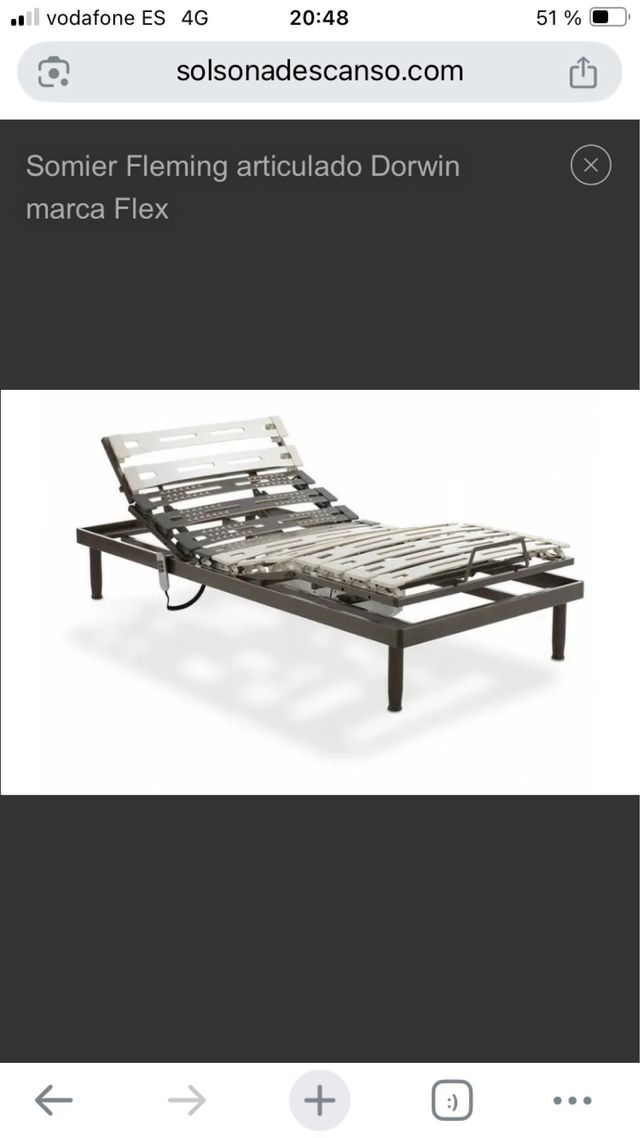 Somier Articulado Dorwing 135x190