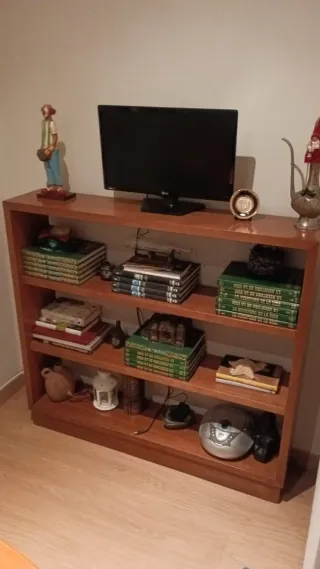 Estantería de madera, 25x120x110cm