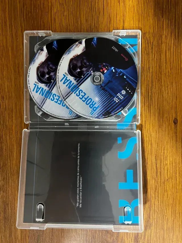 El Profesional (Léon) Blu-ray y DVD