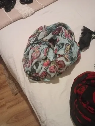 Lote de 3 fulares estampados