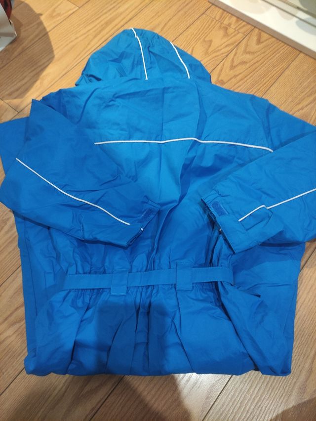 Mono de nieve y guantes para niño (8 años)