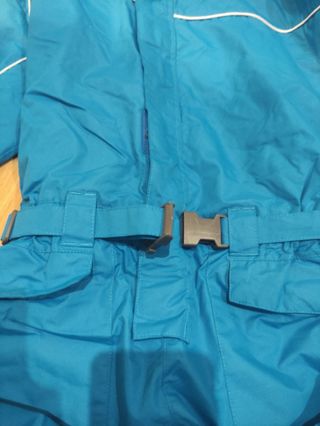 Mono de nieve y guantes para niño (8 años)