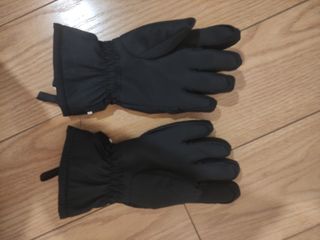 Mono de nieve y guantes para niño (8 años)