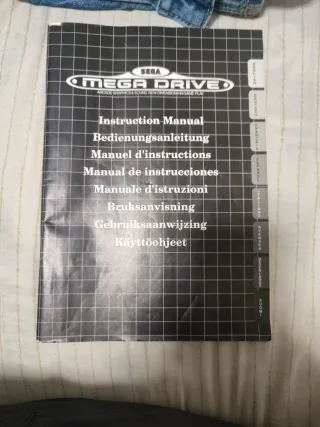 Manual Mega Drive SEGA