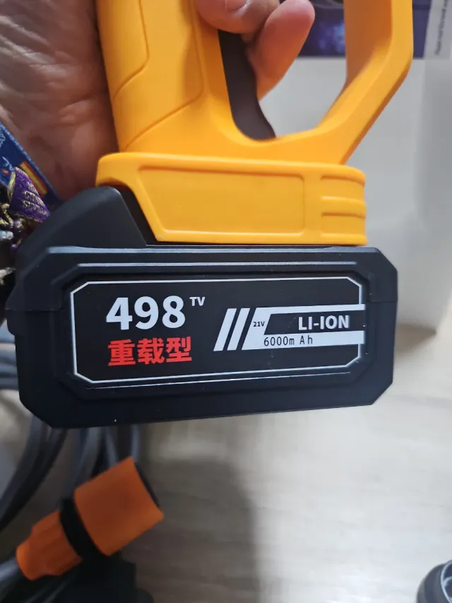 Hidrolimpiadora con 2 baterías