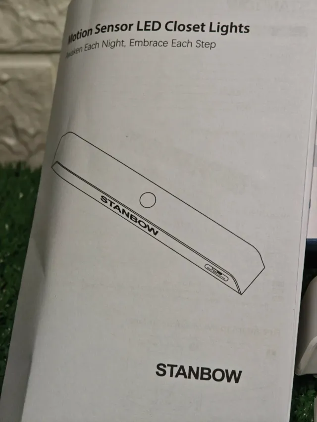 Luces LED armario sensor movimiento STANBOW