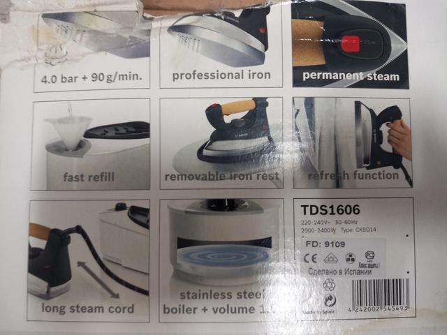 Centro de Planchado Bosch