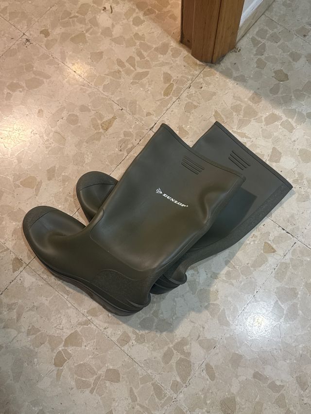 Stivali da acqua Dunlop verde oliva