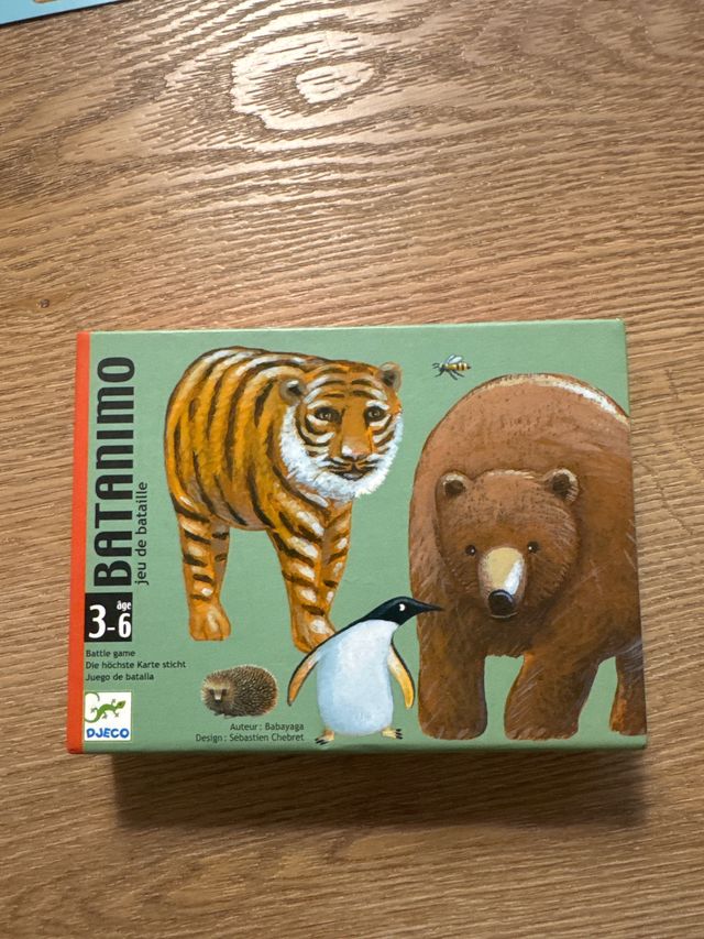 Juego de cartas infantil Batanimo Djeco