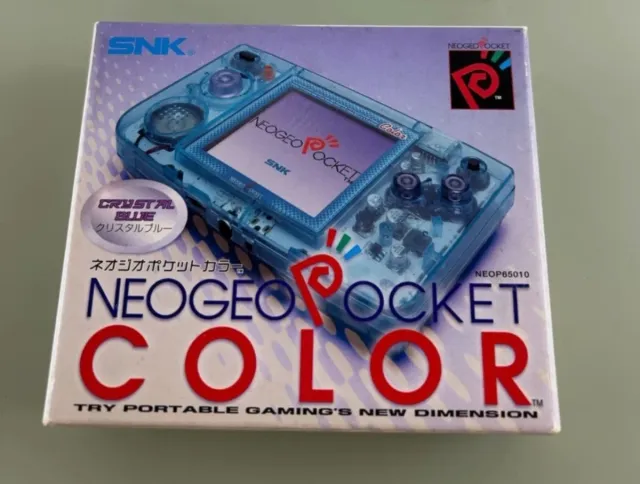 Consola Neo Geo Pocket Color Crystal Blue
