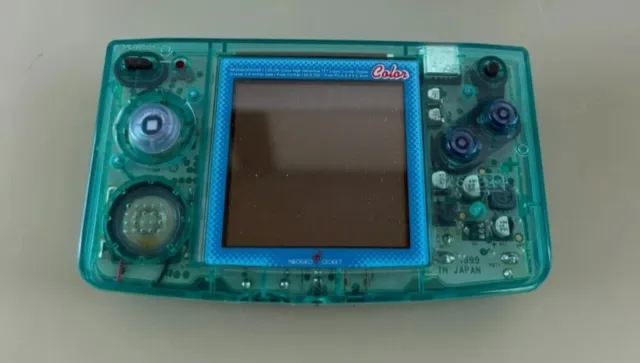 Consola Neo Geo Pocket Color Crystal Blue