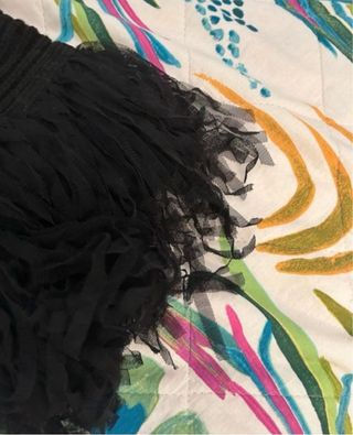 Scaldacollo elegante con decorazioni