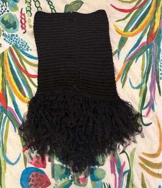 Scaldacollo elegante con decorazioni