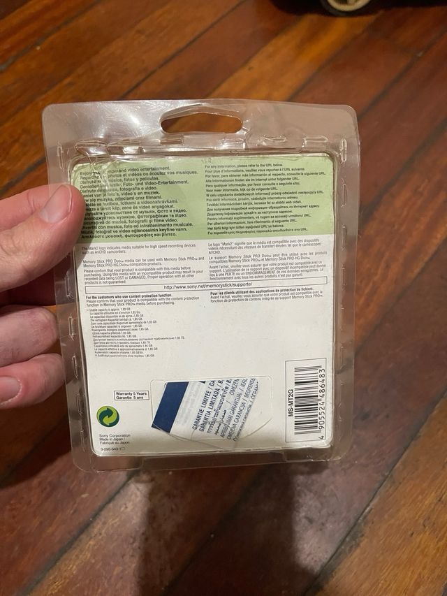 Memory Stick PRO Duo 2GB Sony PSP