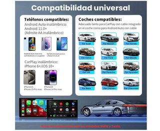 Adaptador inalámbrico Carlinkit 5.0 CPC200-CP2A