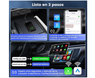 Adaptador inalámbrico Carlinkit 5.0 CPC200-CP2A