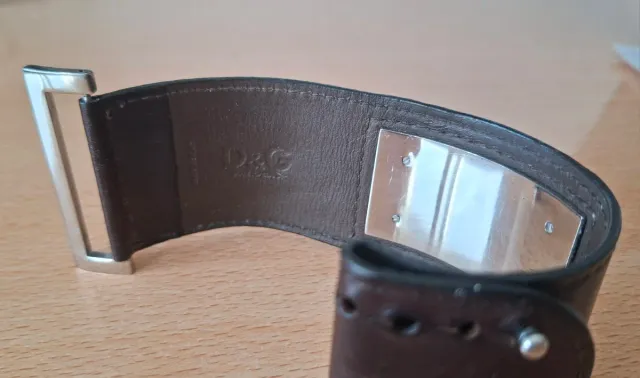 Pulsera Dolce & Gabbana cuero y plata