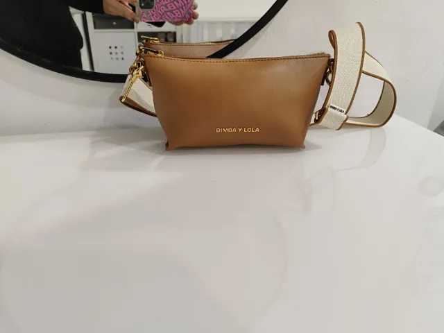 Bolso Bimba y Lola piel marrón