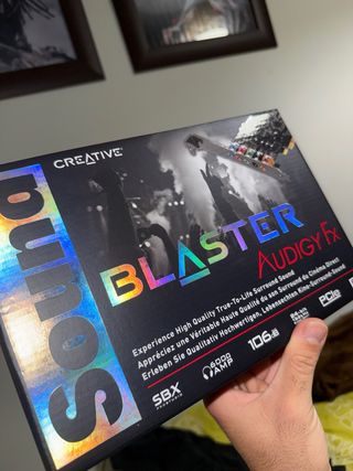 Sound blaster audigy fx (tarjeta de sonido)