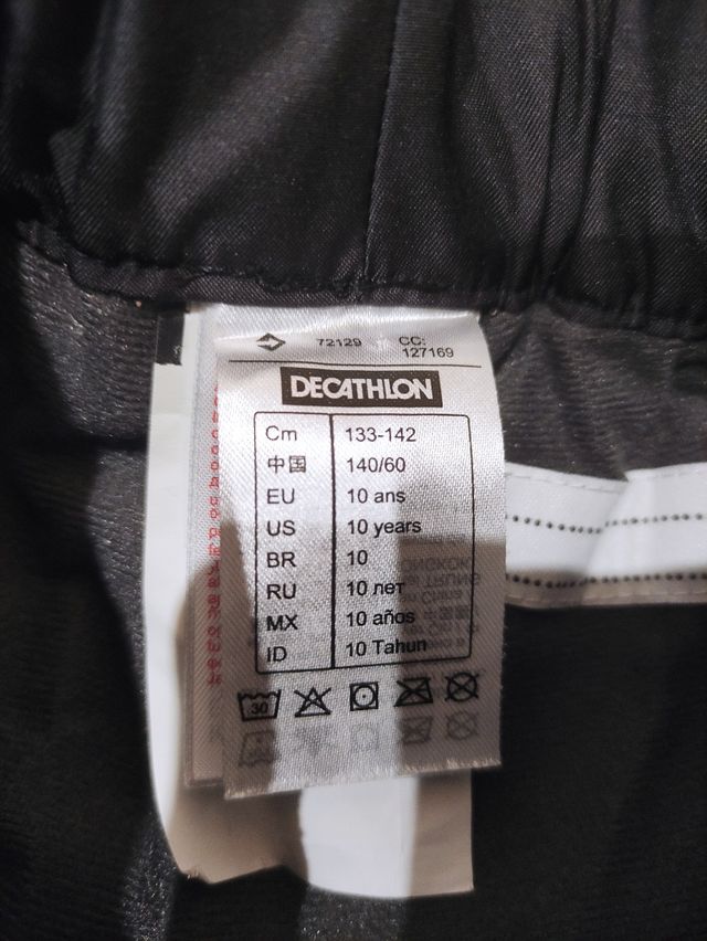 Pantalón nieve niño/a 10 años. Marca Wed'ze