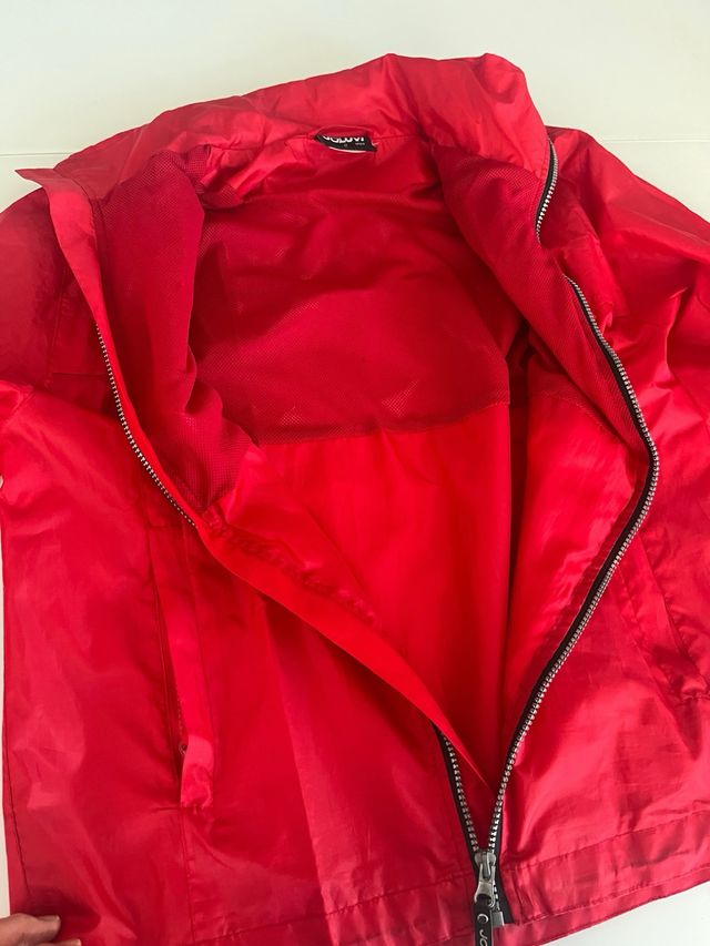 Chubasquero Joluvi Mujer Rojo