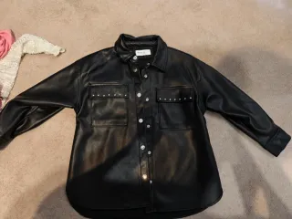 Camisa efecto piel niña Zara T.7-8 años