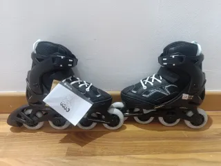 Patines en línea Oxelo negros talla 35-39